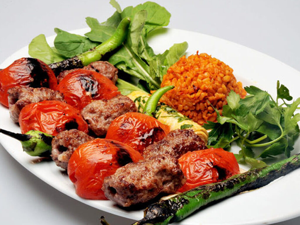 Domatesli Kebab